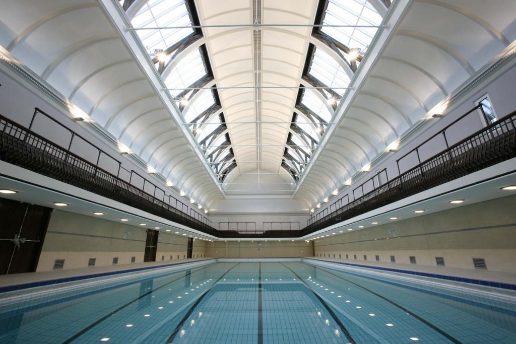 Restored to former glory: Kentish Town's celebrated Willes pool