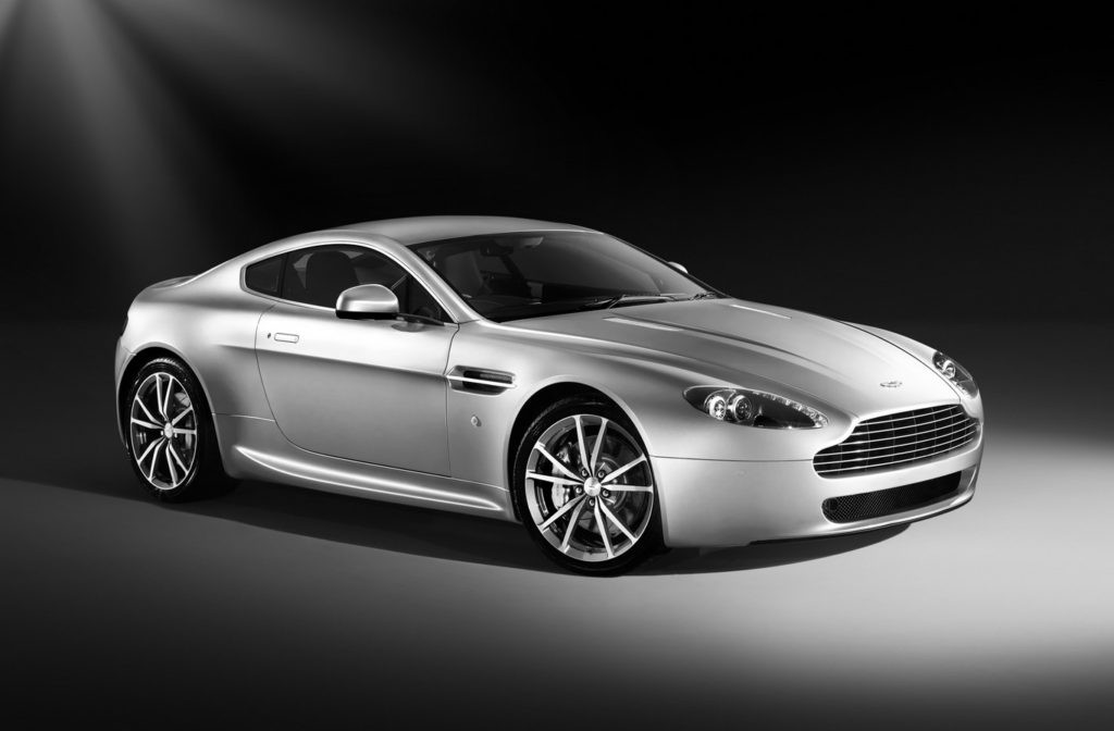 Aston Martin's V8 Vantage, looking smooth