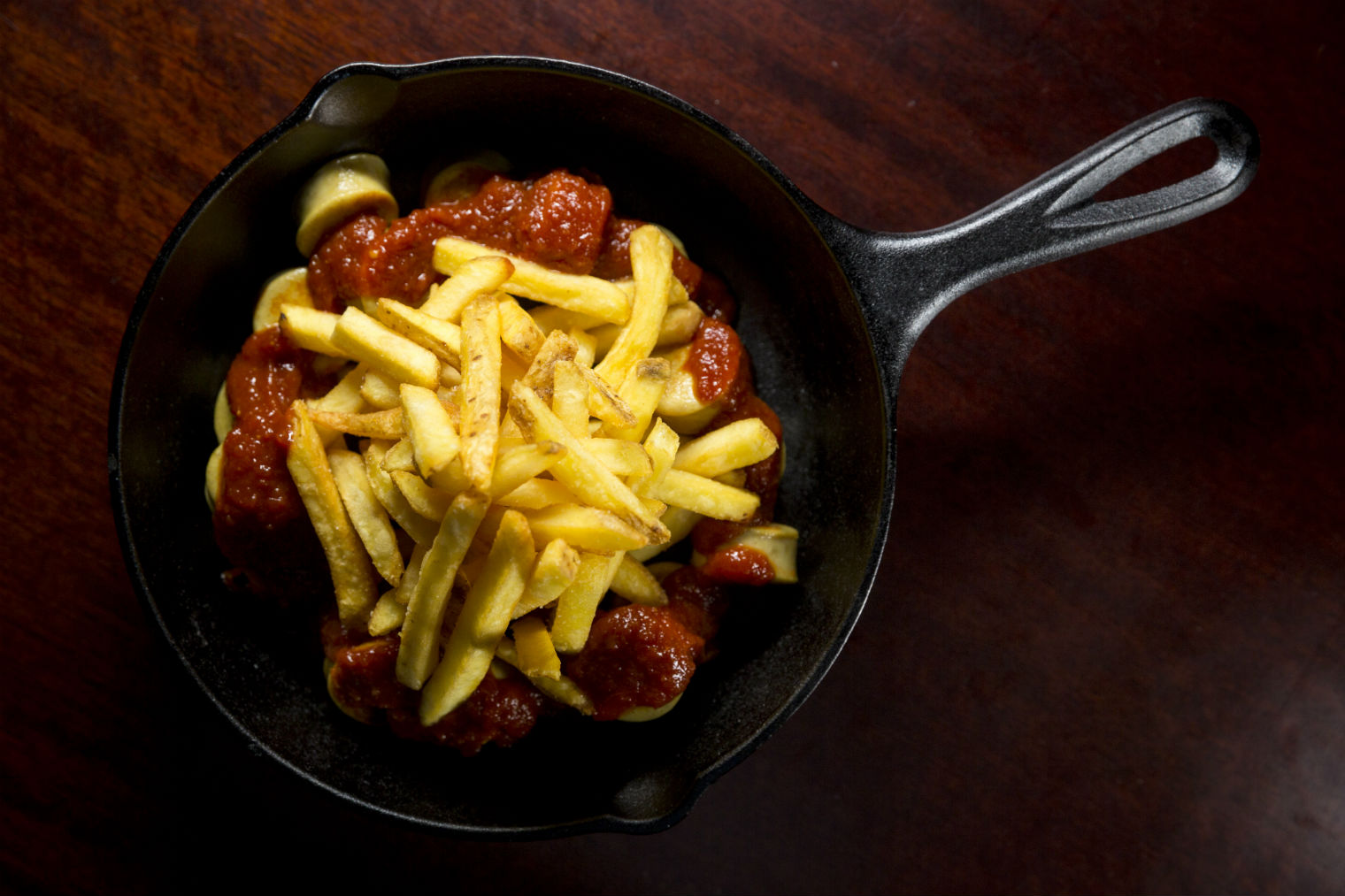 Feeling peckish? The currywurst. Photo: PR
