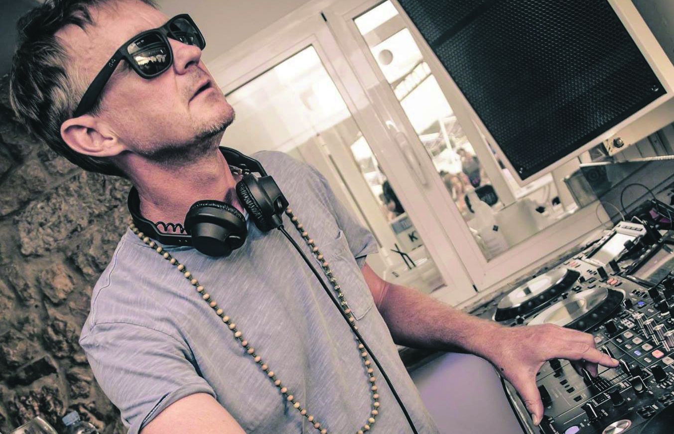 Chris Coco DJing in Ibiza (he won't be in shades in Spiritland). Photo: CC